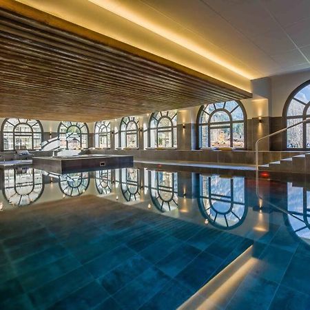 Modern 2Br 5* Pool Gym Spa Garage Mont-Blanc View Шамони Экстерьер фото